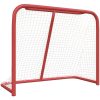 Hockeymål röd och vit polyester vidaXL 183 x 71 x 122 cm – miniatyr 2