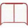 Hockeymål röd och vit polyester vidaXL 183 x 71 x 122 cm – miniatyr 3