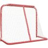 Hockeymål röd och vit polyester vidaXL 183 x 71 x 122 cm – miniatyr 5