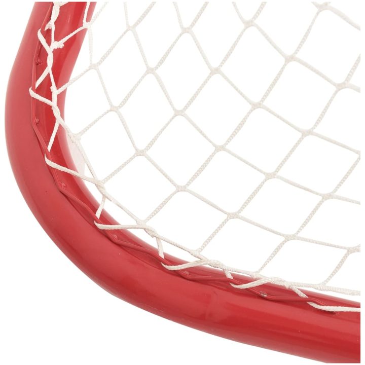 Hockeymål röd och vit polyester vidaXL 183 x 71 x 122 cm – bild 6