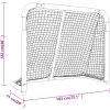 Hockeymål röd och vit polyester vidaXL 183 x 71 x 122 cm – miniatyr 7