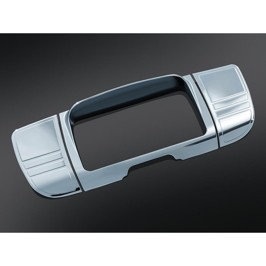 Högtalartrim Tri-line Krom KURYAKYN TRIM STEREO DLX TRI-LINE
