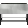 Höjd Trädgårdsodlare Galvaniserat Stål vidaXL 60 x 26 x 45 cm – miniatyr 5