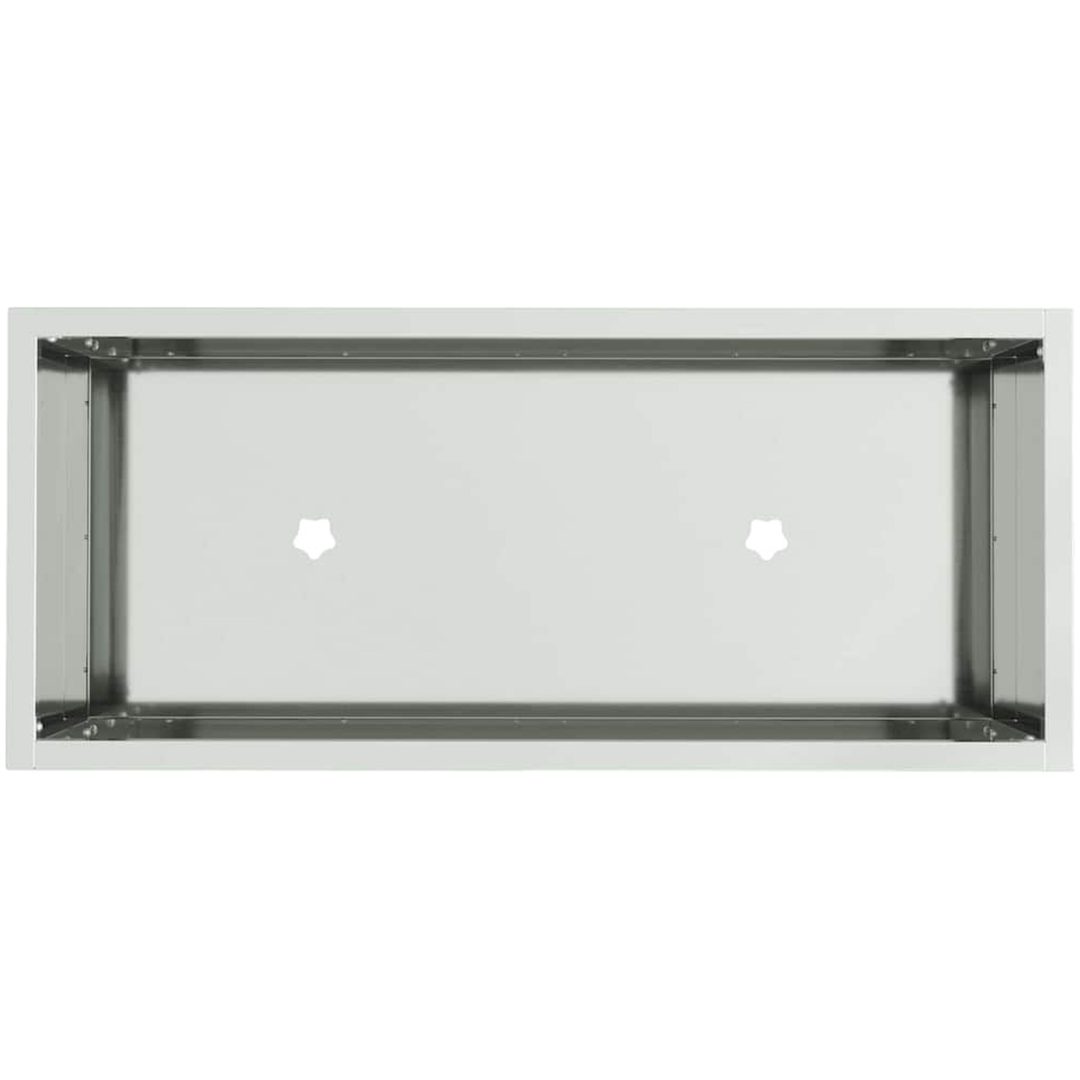 Höjd Trädgårdsodlare Galvaniserat Stål vidaXL 60 x 26 x 45 cm – bild 7