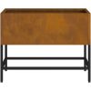 Höjdträdgårdplanterare Weathering Steel vidaXL 60 x 26 x 45 cm – miniatyr 6