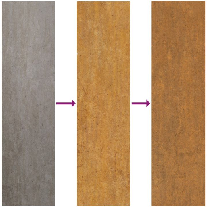 Höjdträdgårdsplanterare Väderbiten stål vidaXL 100 x 26 x 82 cm – bild 11