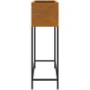 Höjdträdgårdsplanterare Väderbiten stål vidaXL 100 x 26 x 82 cm – miniatyr 7