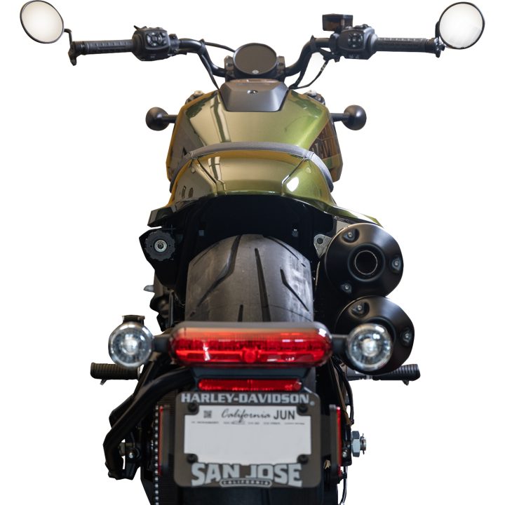 Höjningskit 1" För Sportster S Svart Pulverlackerad KODLIN MOTORCYCLE – bild 7
