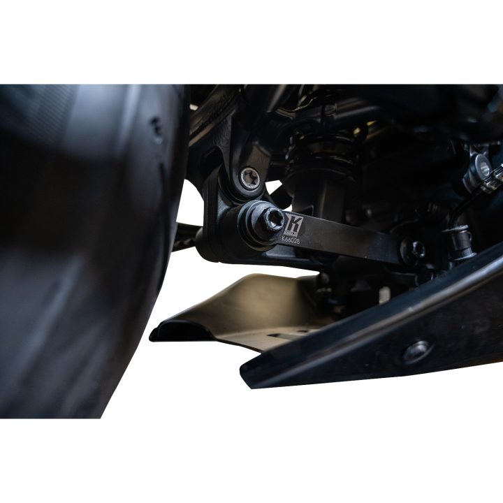 Höjningskit 1" För Sportster S Svart Pulverlackerad KODLIN MOTORCYCLE – bild 6