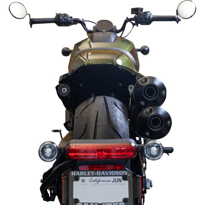 Höjningskit 1" För Sportster S Svart Pulverlackerad KODLIN MOTORCYCLE – bild 3