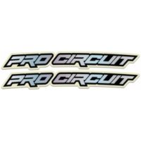 Hologram Front Fender Decals PRO CIRCUIT