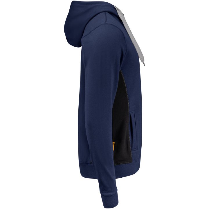 Hoodie 5400 Marinblå/svart Jobman – bild 4