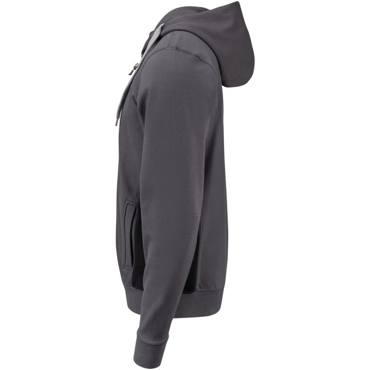 Hoodie 5400 Mörkgrå/svart Jobman – bild 2