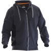 Hoodie 5400 Mörkgrå/svart Jobman – miniatyr 1