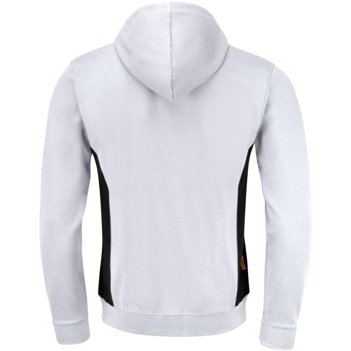 Hoodie 5400 Vit Svart Jobman – bild 3