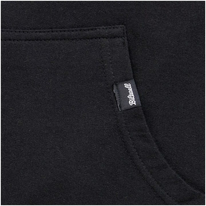 Hoodie Bolts Zip Svart BILTWELL – bild 5