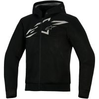 Hoodie Chrome Super Airflow Textil Mörkgrå ALPINESTARS
