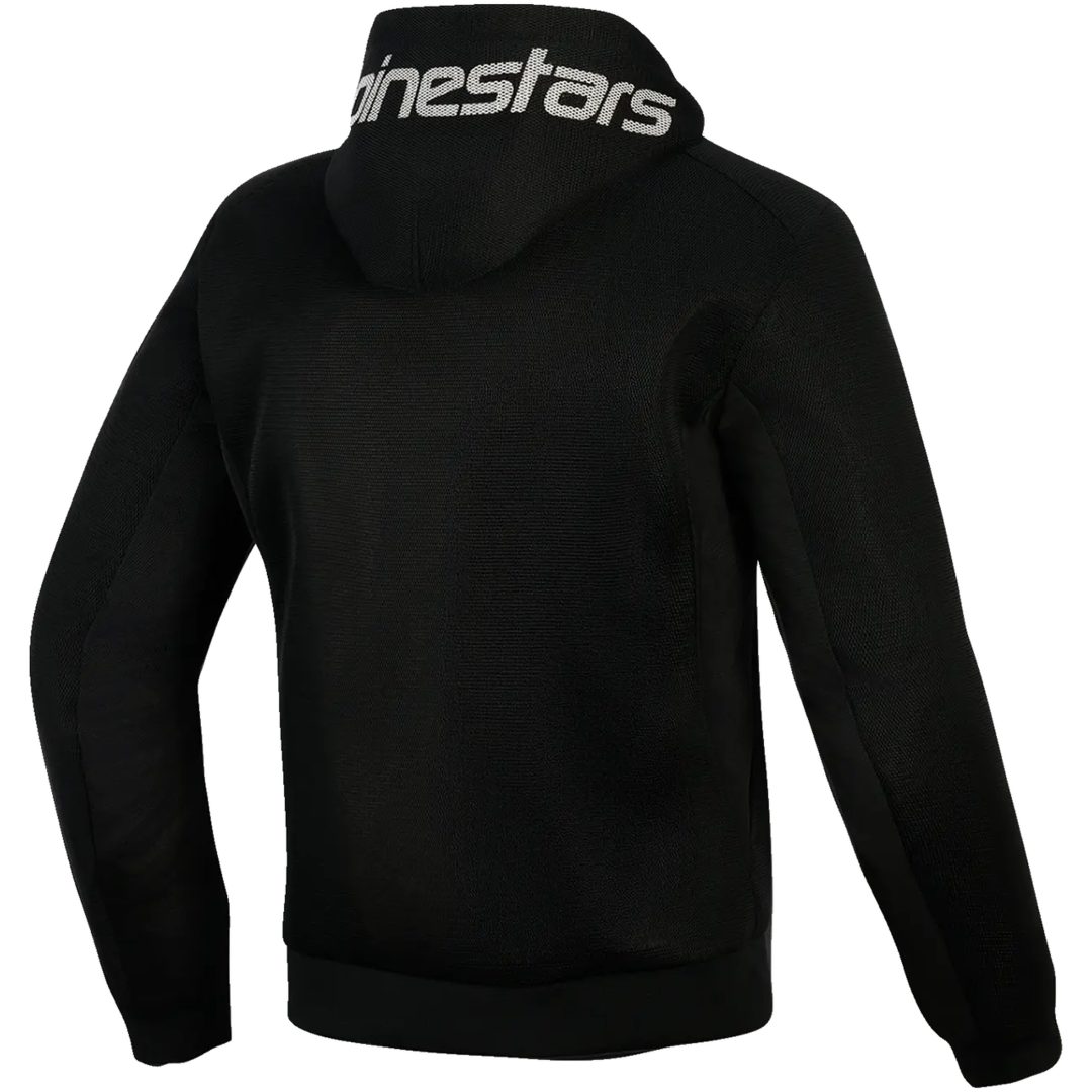 Hoodie Chrome Super Airflow Textil Svart/Grå ALPINESTARS 2XL – bild 2