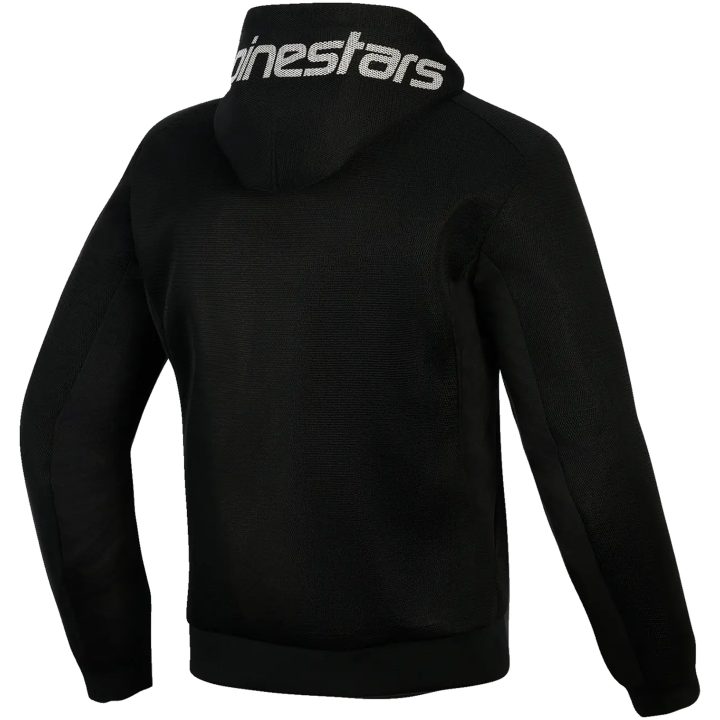 Hoodie Chrome Super Airflow Textil Svart/Grå ALPINESTARS 2XL – bild 2