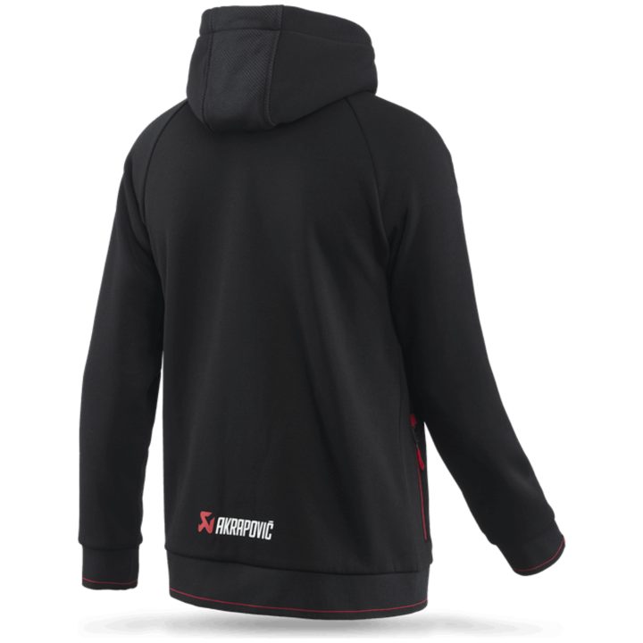 Hoodie Corpo Svart AKRAPOVIC Medium – bild 4