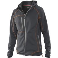 Hoodie Dam 5177 Advanced Mörkgrå/Orange Jobman