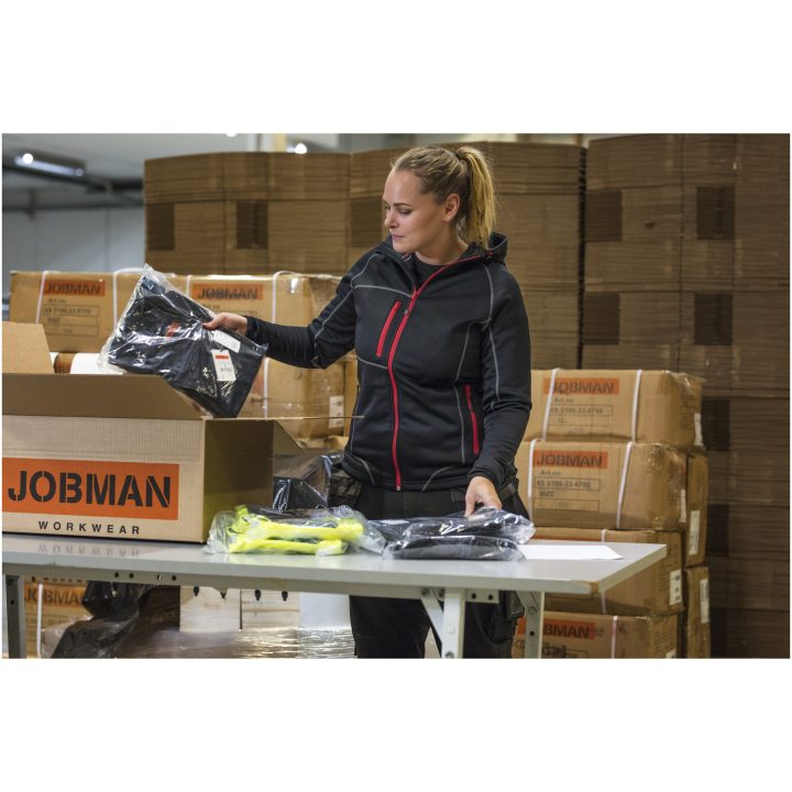 Hoodie Dam 5177 Advanced Vit Jobman Large – bild 5