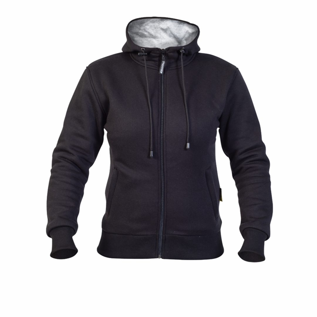 Hoodie Dam Helkevlar Svart Twice Small