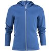 Hoodie Dam Layback Blå Printer RED XS – miniatyr 1