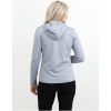 Hoodie Dam Layback Gråmelerad Printer RED XS – miniatyr 3