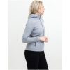 Hoodie Dam Layback Gråmelerad Printer RED XS – miniatyr 4