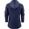 Hoodie Dam Layback Marinblå Printer RED XS – miniatyr 2