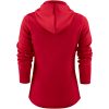 Hoodie Dam Layback Röd Printer RED XS – miniatyr 2