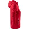 Hoodie Dam Layback Röd Printer RED XS – miniatyr 4