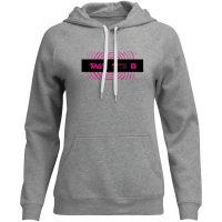 Hoodie Dam Mind Control Gråmelerad THOR