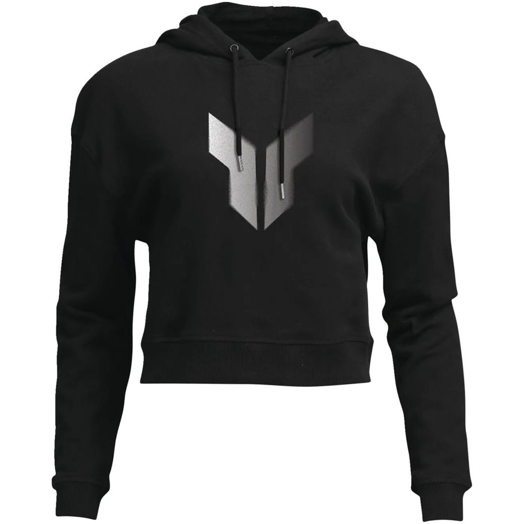 Hoodie Dam Noise Svart/grå THOR Medium
