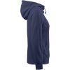 Hoodie Dam Switch Marinblå Printer RED XS – miniatyr 3