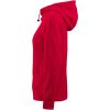 Hoodie Dam Switch Röd Printer RED s – miniatyr 4