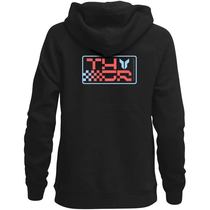 Hoodie Dam Vantage Zip-Up Svart THOR XL – bild 2