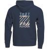 Hoodie Futura Marinblå THOR s – miniatyr 2