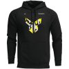 Hoodie Iconic Svart/grå/gul THOR XXL – miniatyr 1