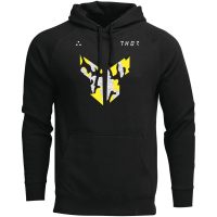 Hoodie Iconic Svart/grå/gul THOR