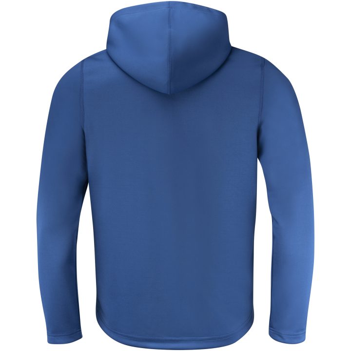 Hoodie Layback Blå Printer RED s – bild 2
