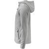 Hoodie Layback Gråmelerad Printer RED s – miniatyr 3