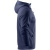 Hoodie Layback Marinblå Printer RED s – miniatyr 4