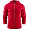 Hoodie Layback Röd Printer RED s – miniatyr 5