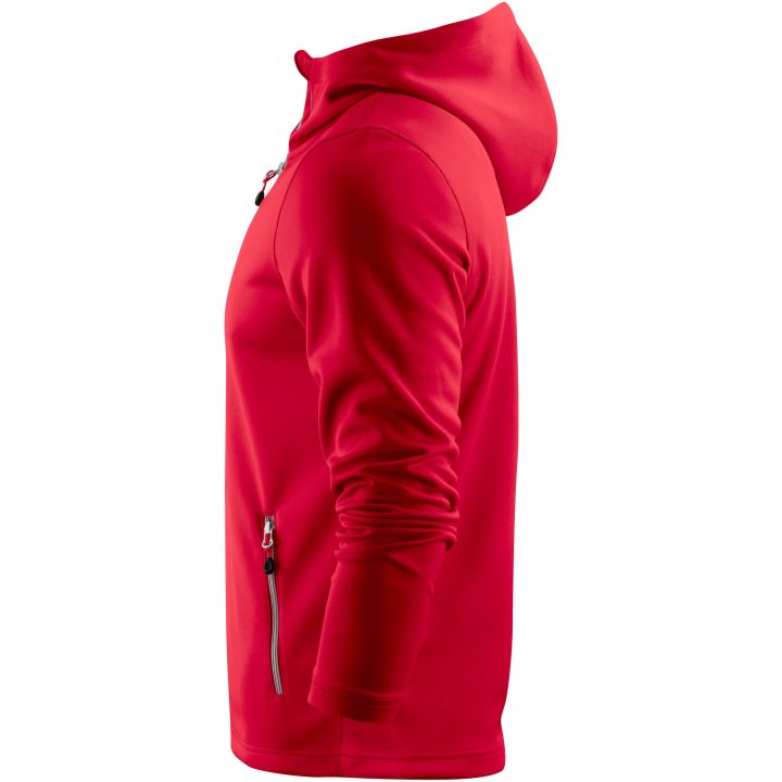Hoodie Layback Röd Printer RED s – bild 6
