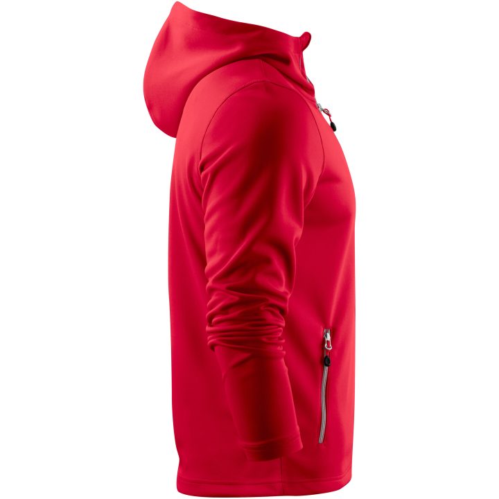 Hoodie Layback Röd Printer RED s – bild 8