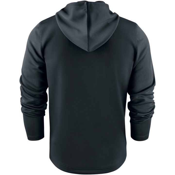 Hoodie Layback Svart Printer RED s – bild 2