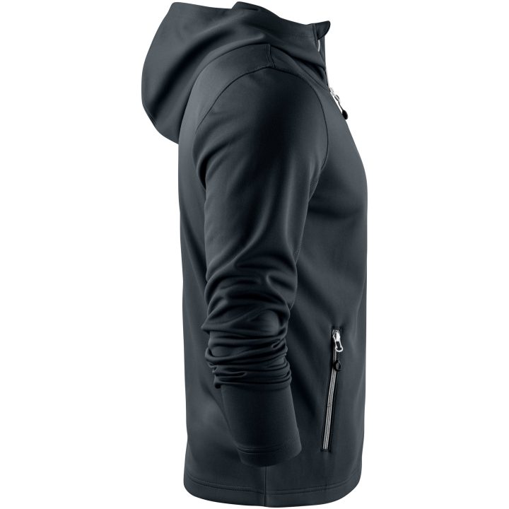Hoodie Layback Svart Printer RED s – bild 4