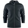 Hoodie Layback Svart Printer RED s – miniatyr 1